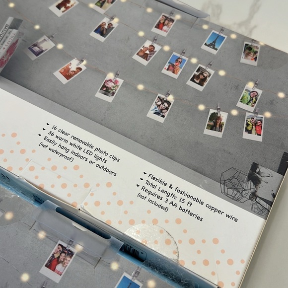 2Merkury Innovations firefly clear mini clip string lights - Picture 9 of 9